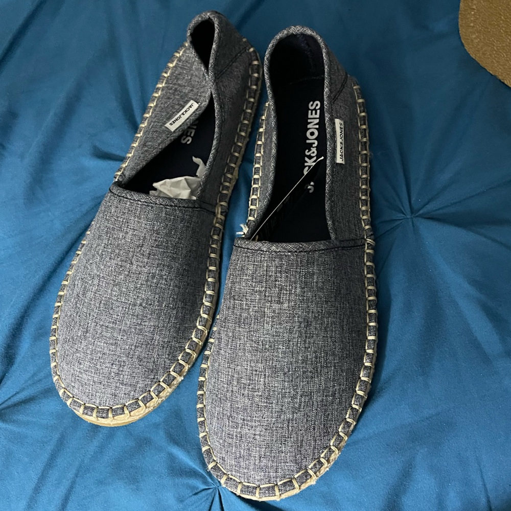 Jack & Jones Blue Slip-On Loafers
